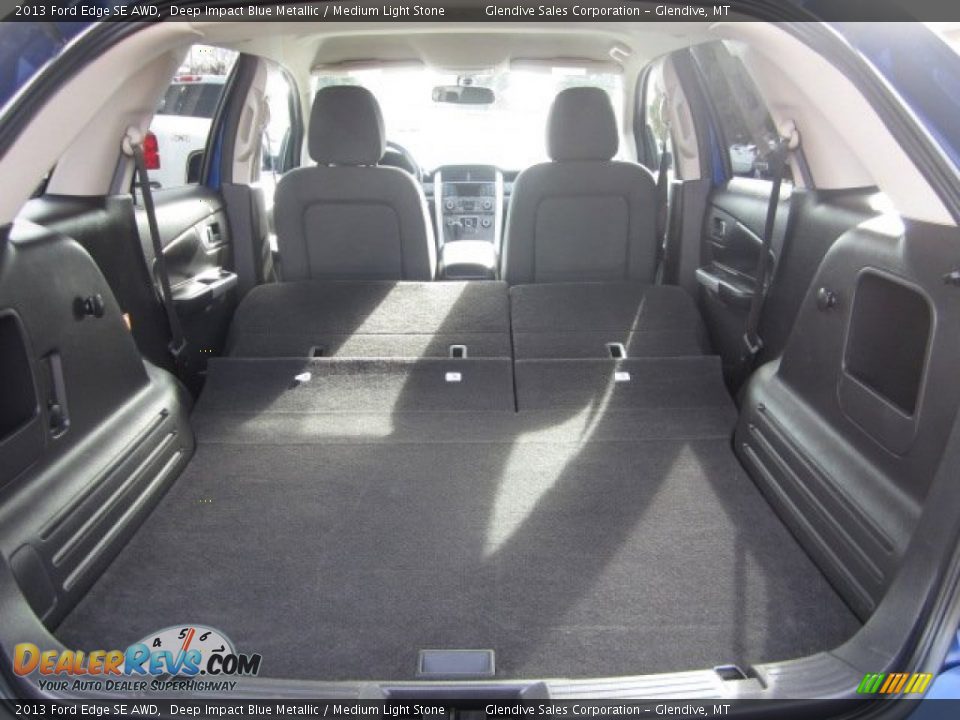 2013 Ford Edge SE AWD Deep Impact Blue Metallic / Medium Light Stone Photo #10