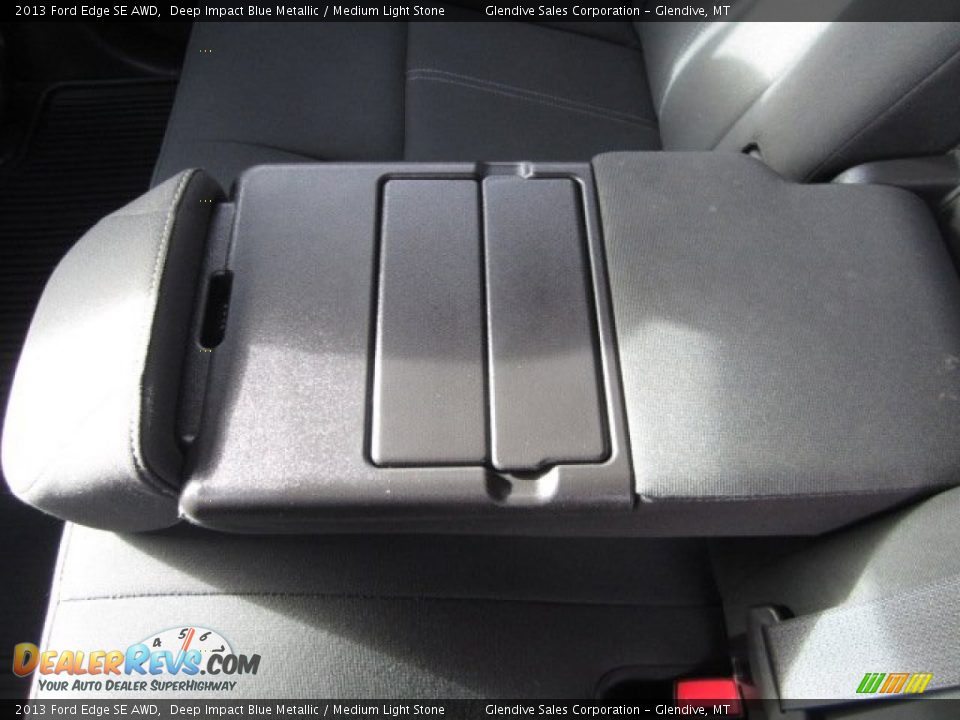 2013 Ford Edge SE AWD Deep Impact Blue Metallic / Medium Light Stone Photo #15