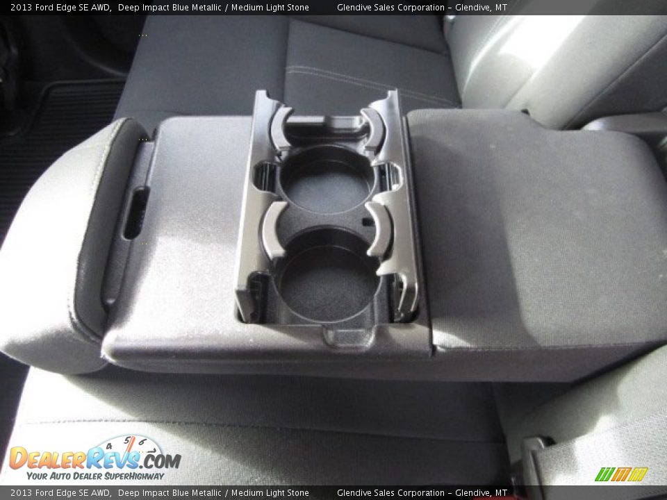 2013 Ford Edge SE AWD Deep Impact Blue Metallic / Medium Light Stone Photo #16