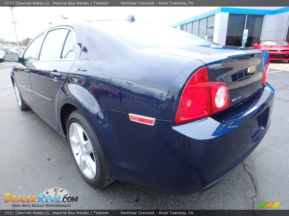 2012 Chevrolet Malibu LS Imperial Blue Metallic / Titanium Photo #4