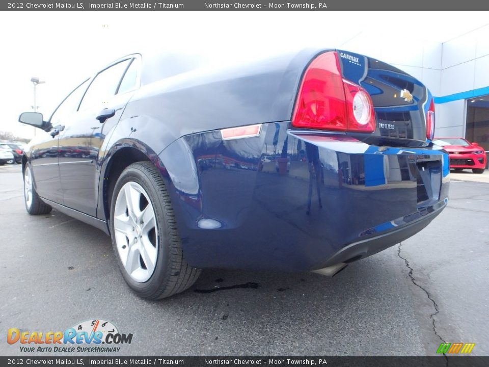 2012 Chevrolet Malibu LS Imperial Blue Metallic / Titanium Photo #5