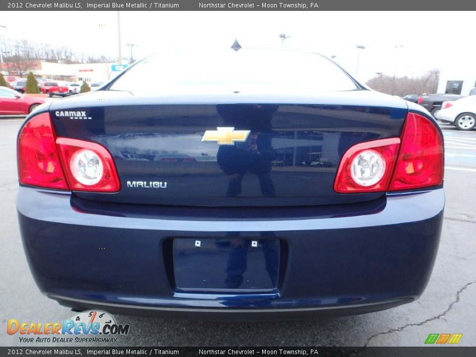 2012 Chevrolet Malibu LS Imperial Blue Metallic / Titanium Photo #6