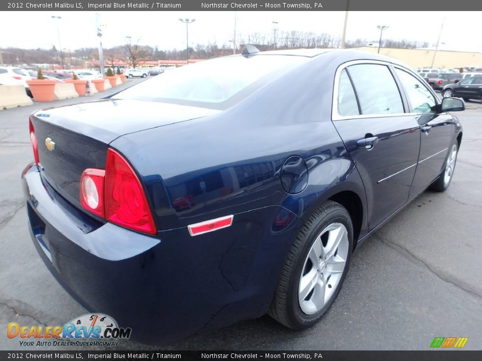 2012 Chevrolet Malibu LS Imperial Blue Metallic / Titanium Photo #7