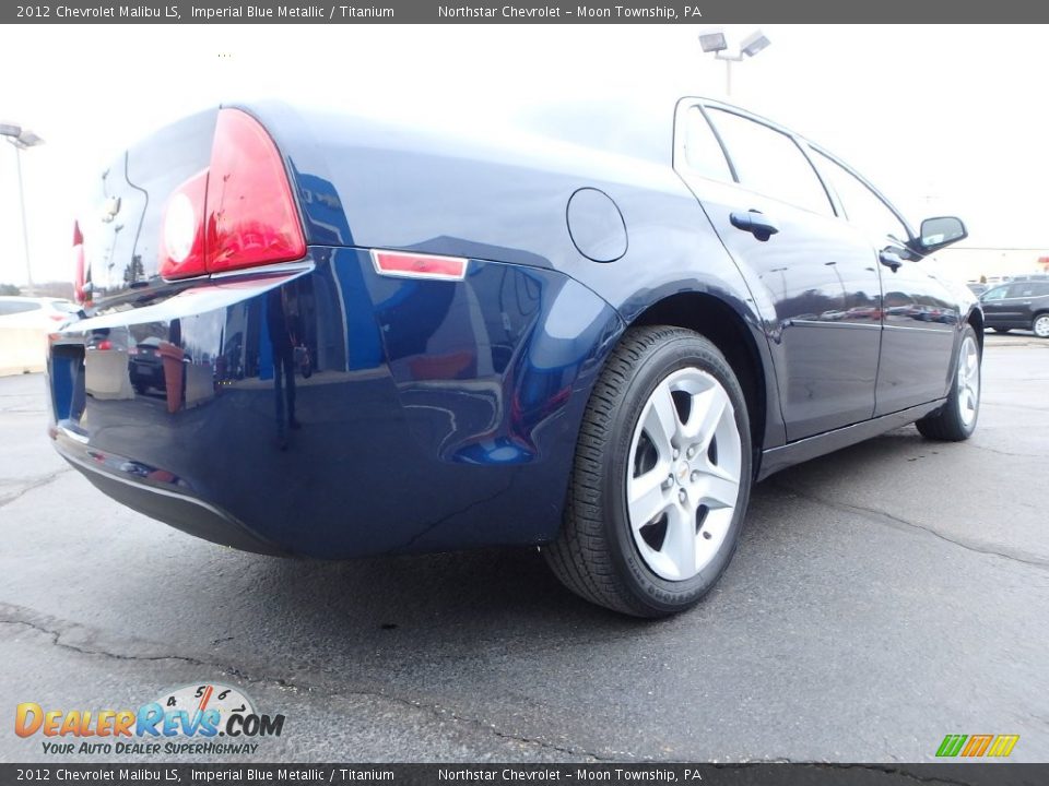 2012 Chevrolet Malibu LS Imperial Blue Metallic / Titanium Photo #8