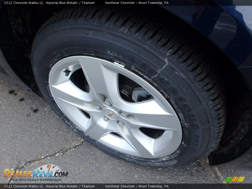 2012 Chevrolet Malibu LS Imperial Blue Metallic / Titanium Photo #13