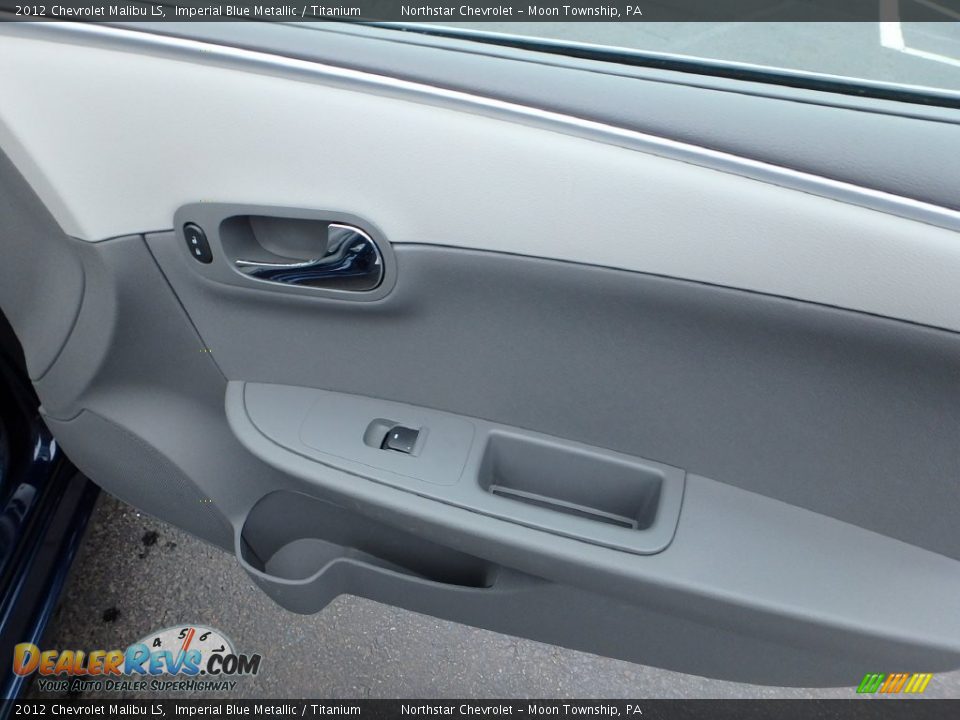 2012 Chevrolet Malibu LS Imperial Blue Metallic / Titanium Photo #16