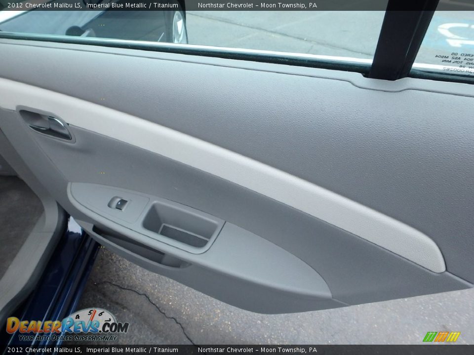 2012 Chevrolet Malibu LS Imperial Blue Metallic / Titanium Photo #19
