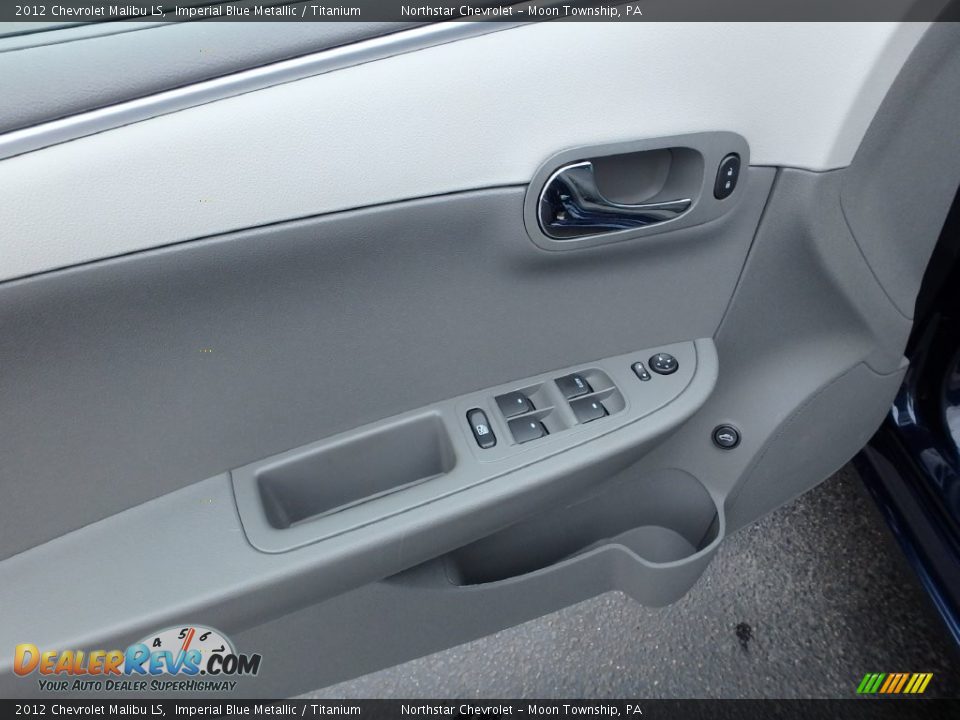2012 Chevrolet Malibu LS Imperial Blue Metallic / Titanium Photo #24