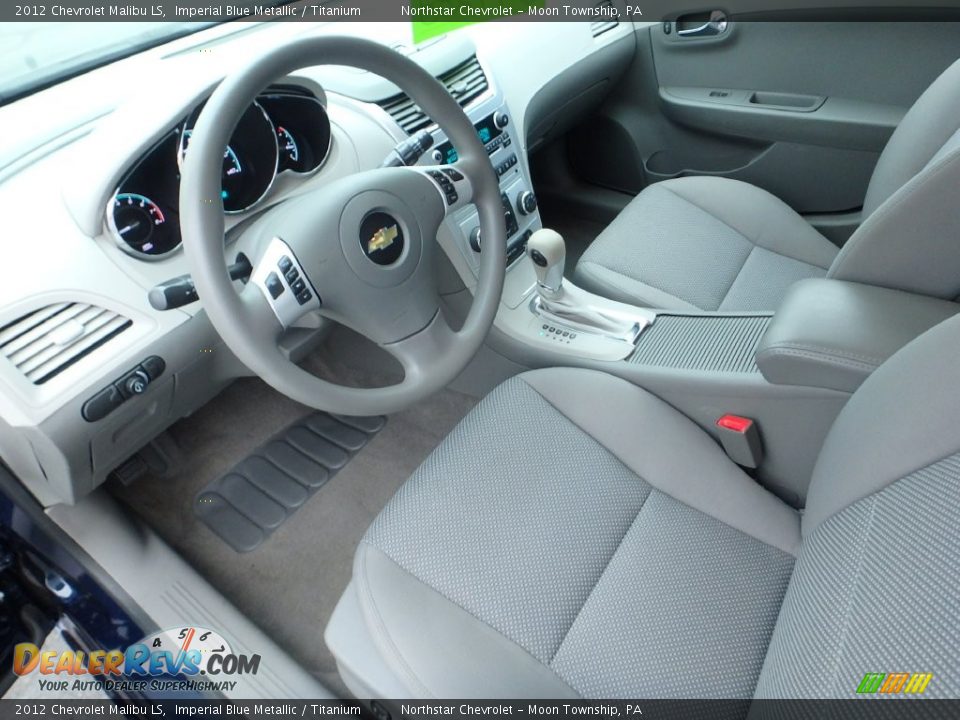 2012 Chevrolet Malibu LS Imperial Blue Metallic / Titanium Photo #26
