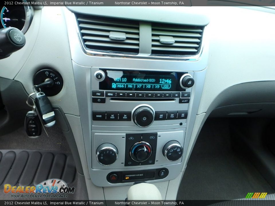 2012 Chevrolet Malibu LS Imperial Blue Metallic / Titanium Photo #28