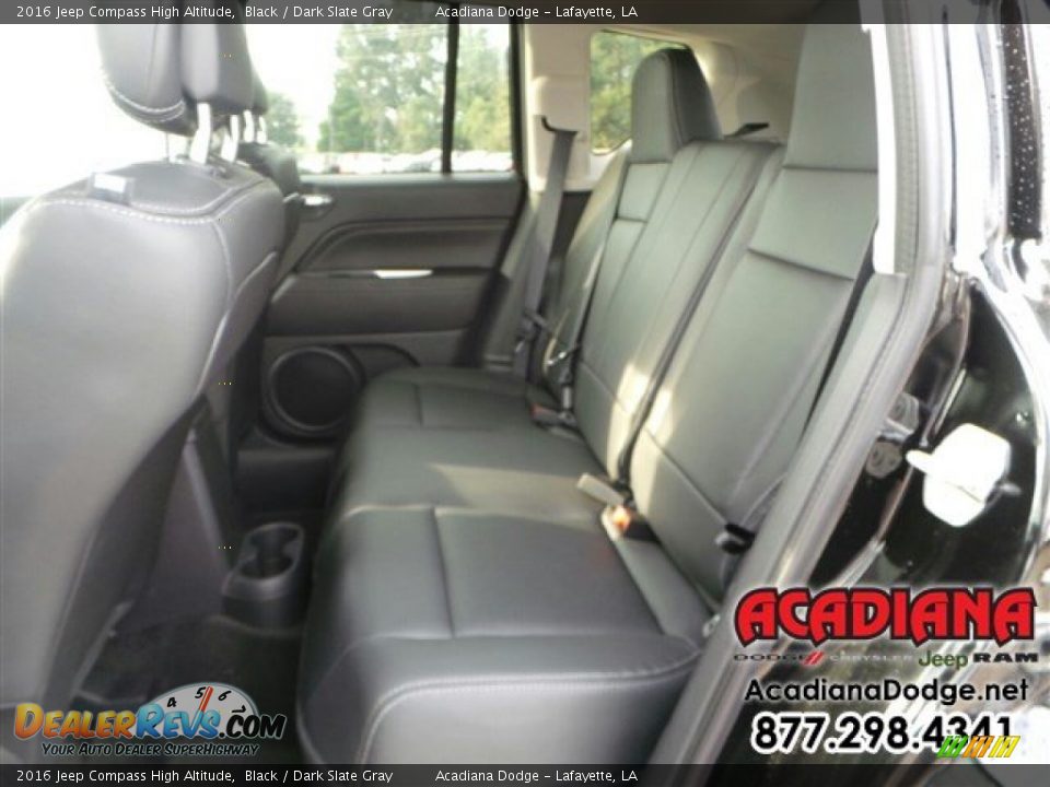 2016 Jeep Compass High Altitude Black / Dark Slate Gray Photo #13