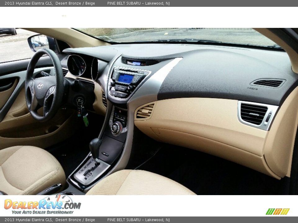 2013 Hyundai Elantra GLS Desert Bronze / Beige Photo #6