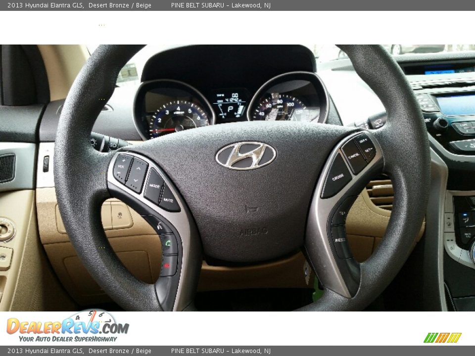 2013 Hyundai Elantra GLS Desert Bronze / Beige Photo #14