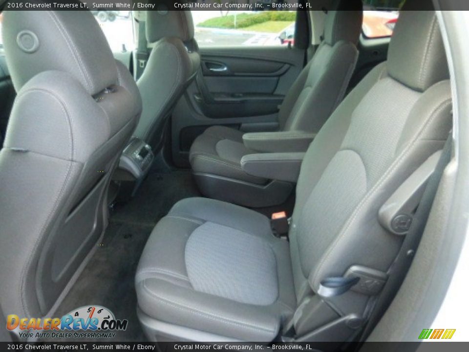 2016 Chevrolet Traverse LT Summit White / Ebony Photo #5