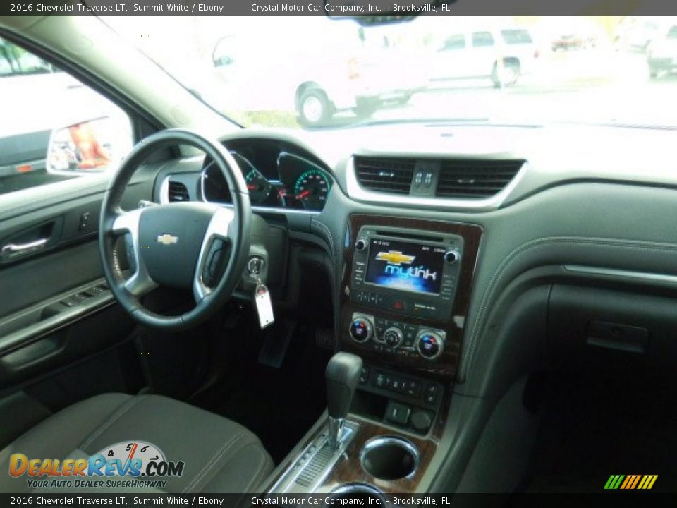 2016 Chevrolet Traverse LT Summit White / Ebony Photo #13