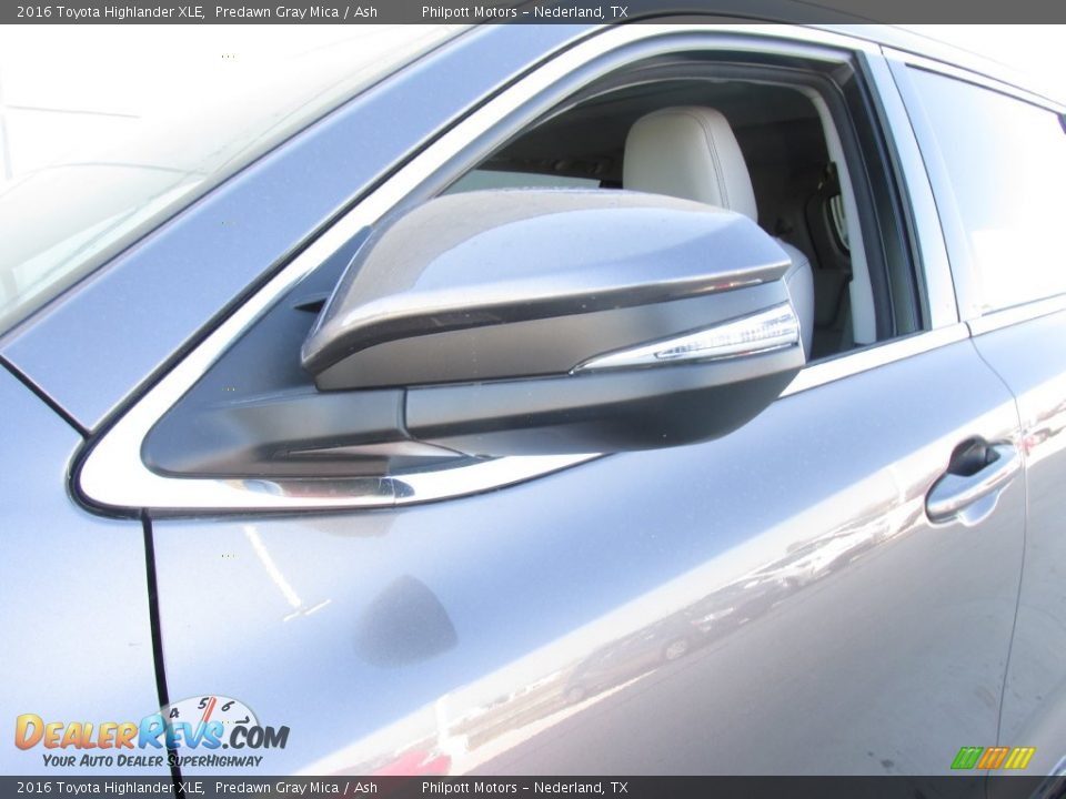 2016 Toyota Highlander XLE Predawn Gray Mica / Ash Photo #13