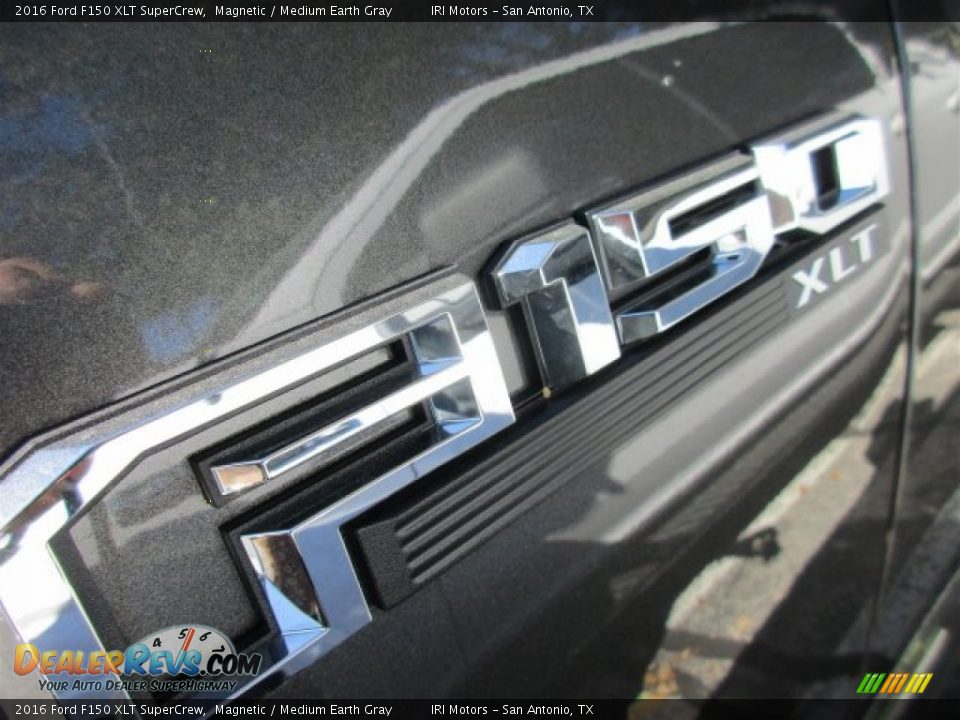 2016 Ford F150 XLT SuperCrew Magnetic / Medium Earth Gray Photo #3