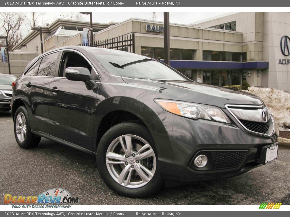 2013 Acura RDX Technology AWD Graphite Luster Metallic / Ebony Photo #1