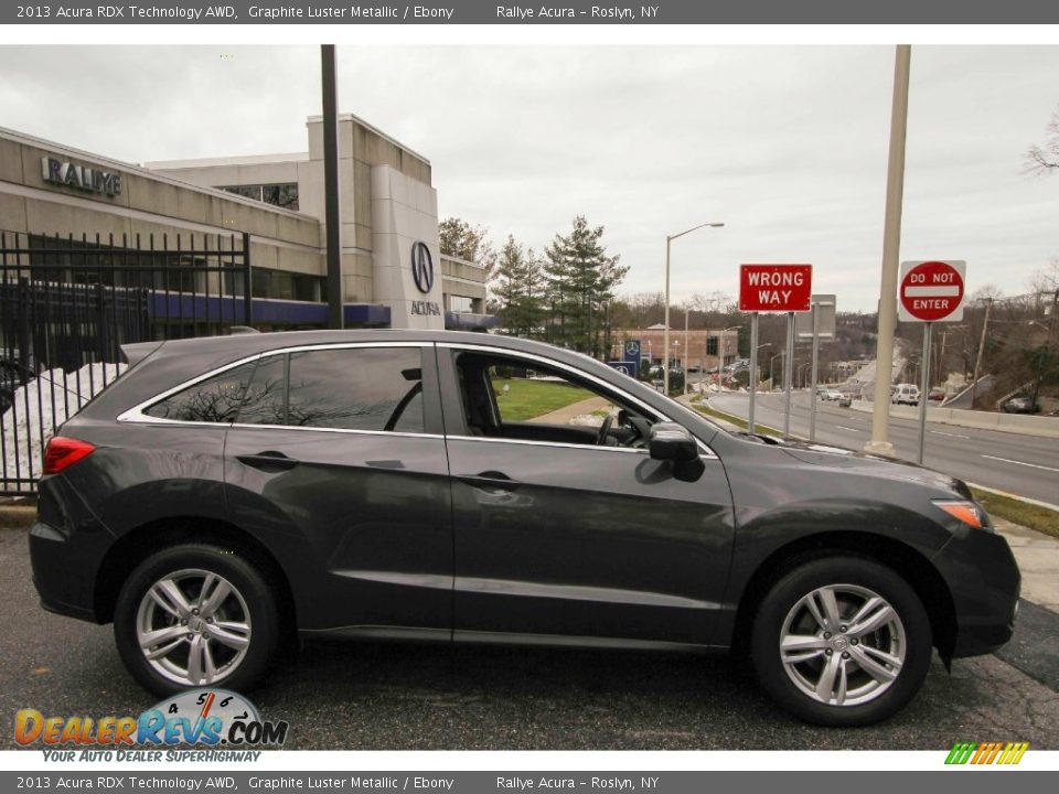 2013 Acura RDX Technology AWD Graphite Luster Metallic / Ebony Photo #3