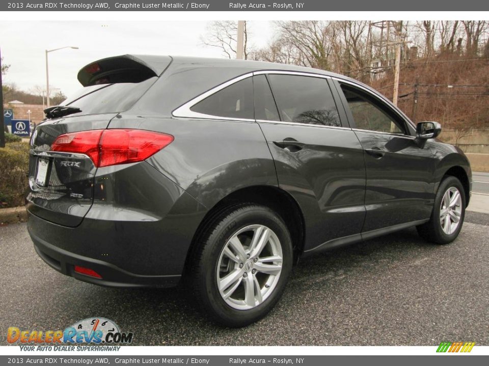 2013 Acura RDX Technology AWD Graphite Luster Metallic / Ebony Photo #4