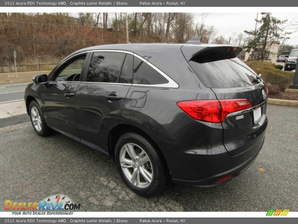 2013 Acura RDX Technology AWD Graphite Luster Metallic / Ebony Photo #6