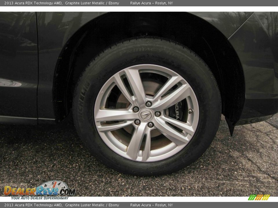 2013 Acura RDX Technology AWD Graphite Luster Metallic / Ebony Photo #7