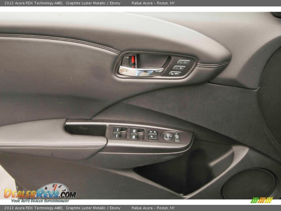 2013 Acura RDX Technology AWD Graphite Luster Metallic / Ebony Photo #8