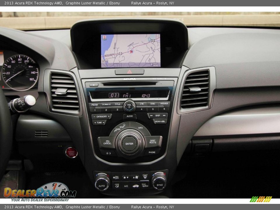 2013 Acura RDX Technology AWD Graphite Luster Metallic / Ebony Photo #13