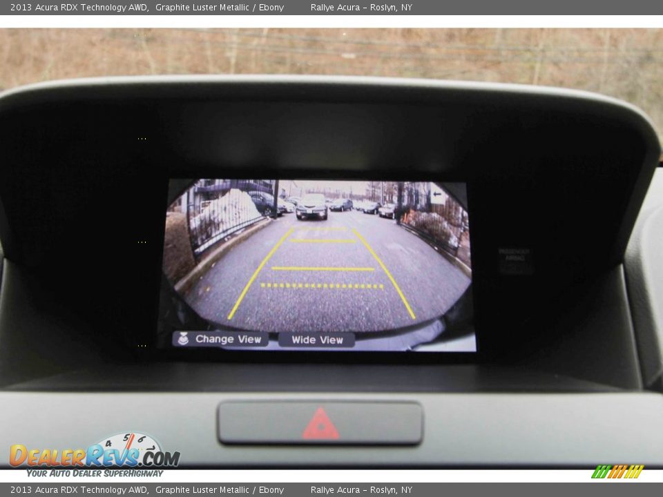 2013 Acura RDX Technology AWD Graphite Luster Metallic / Ebony Photo #15