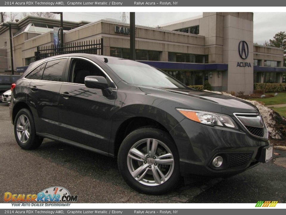 2014 Acura RDX Technology AWD Graphite Luster Metallic / Ebony Photo #1