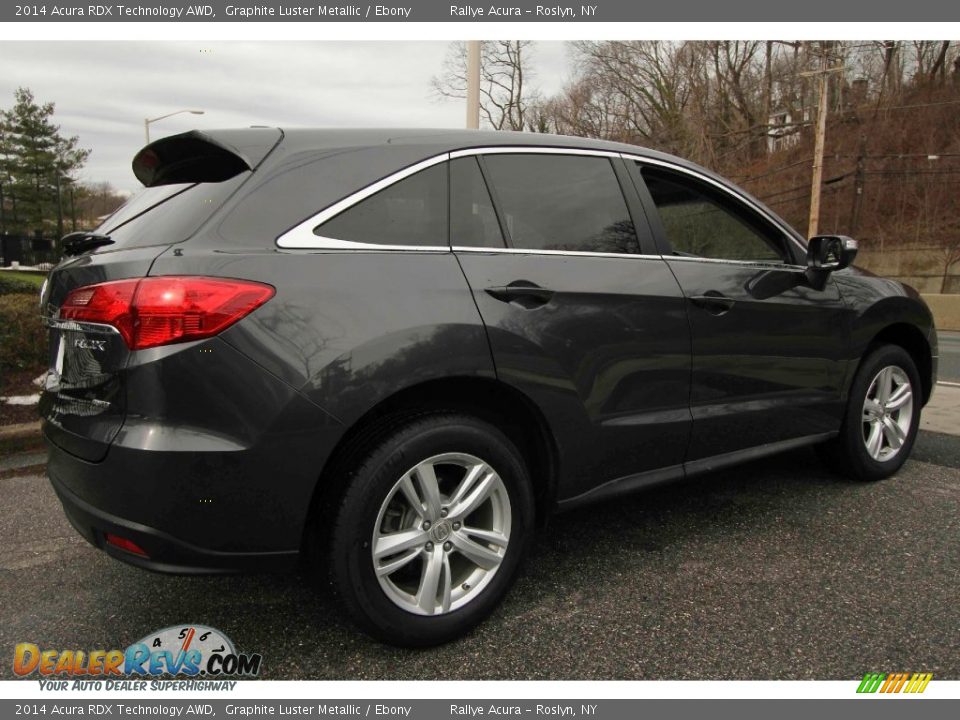 2014 Acura RDX Technology AWD Graphite Luster Metallic / Ebony Photo #4