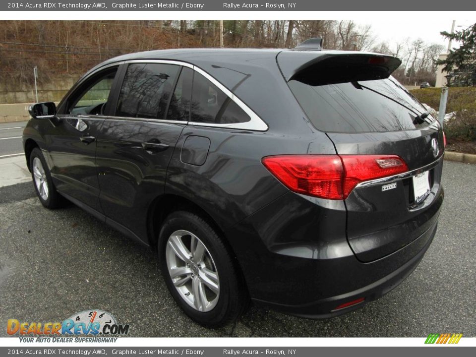 2014 Acura RDX Technology AWD Graphite Luster Metallic / Ebony Photo #6