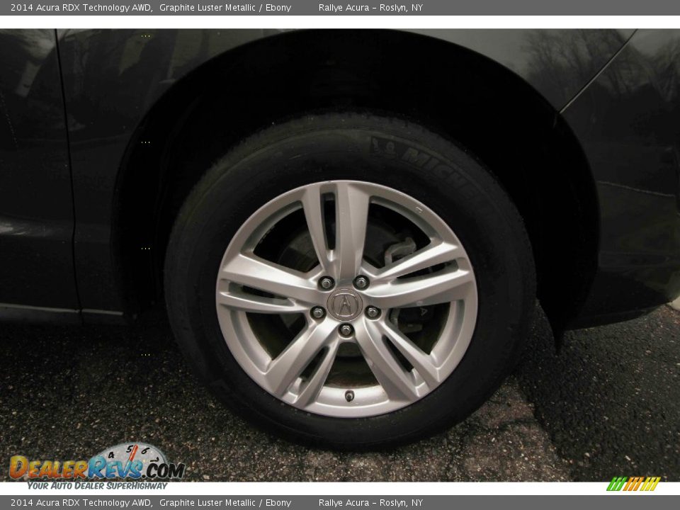 2014 Acura RDX Technology AWD Graphite Luster Metallic / Ebony Photo #7