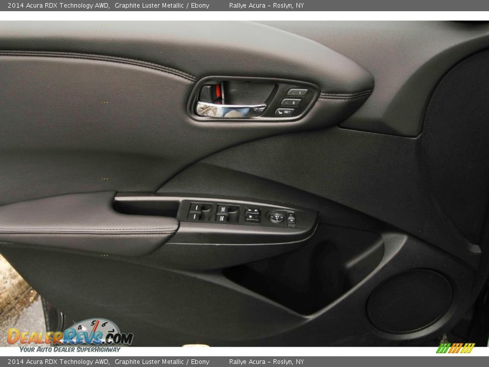 2014 Acura RDX Technology AWD Graphite Luster Metallic / Ebony Photo #8