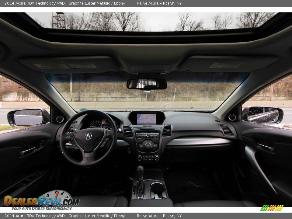 2014 Acura RDX Technology AWD Graphite Luster Metallic / Ebony Photo #11
