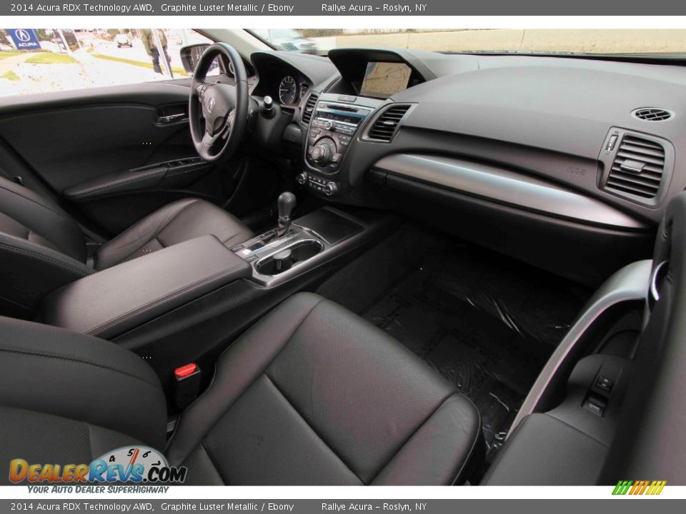 2014 Acura RDX Technology AWD Graphite Luster Metallic / Ebony Photo #12