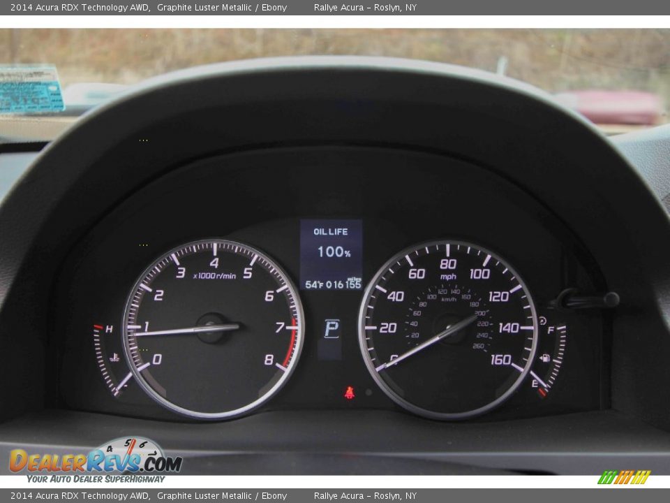2014 Acura RDX Technology AWD Graphite Luster Metallic / Ebony Photo #17