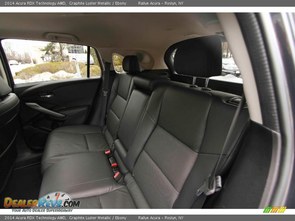 2014 Acura RDX Technology AWD Graphite Luster Metallic / Ebony Photo #18