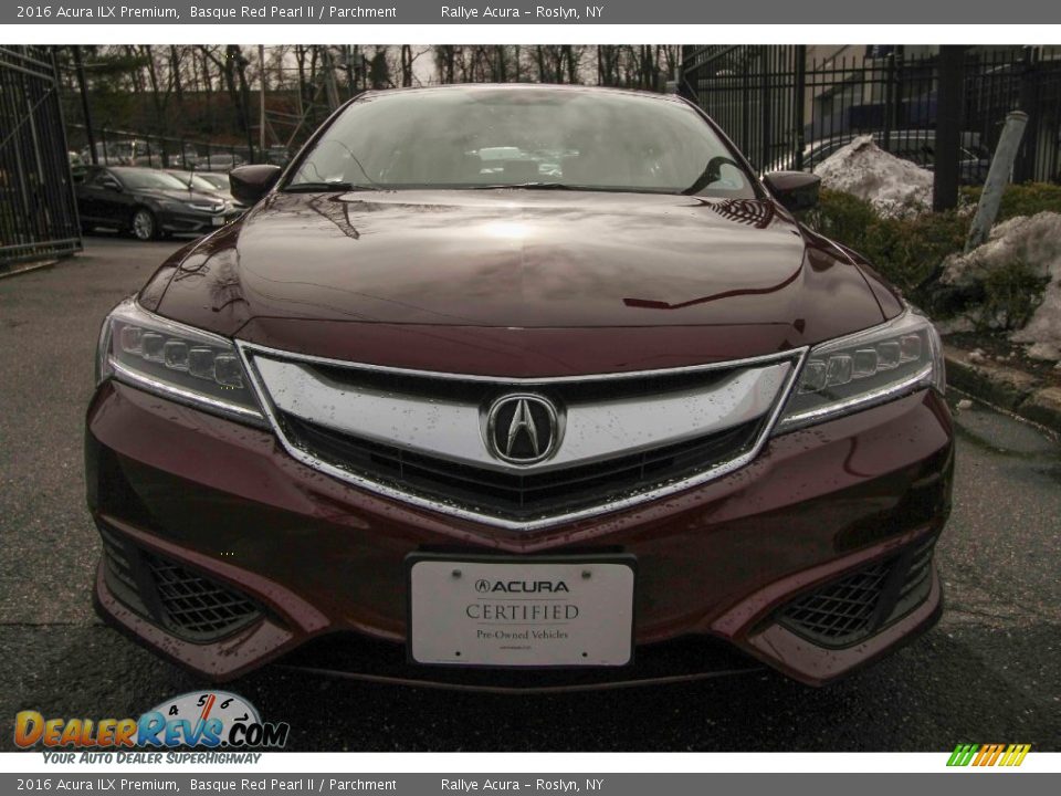 2016 Acura ILX Premium Basque Red Pearl II / Parchment Photo #2