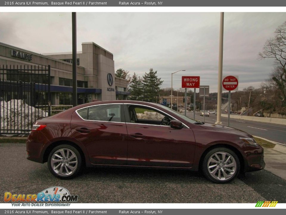 2016 Acura ILX Premium Basque Red Pearl II / Parchment Photo #3