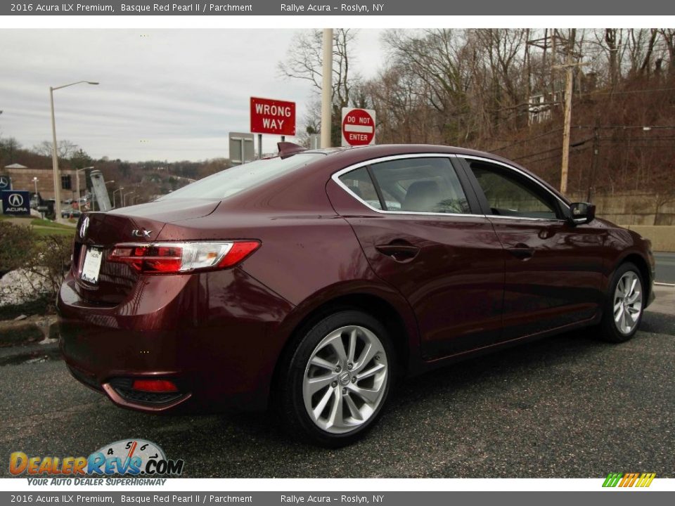 2016 Acura ILX Premium Basque Red Pearl II / Parchment Photo #4