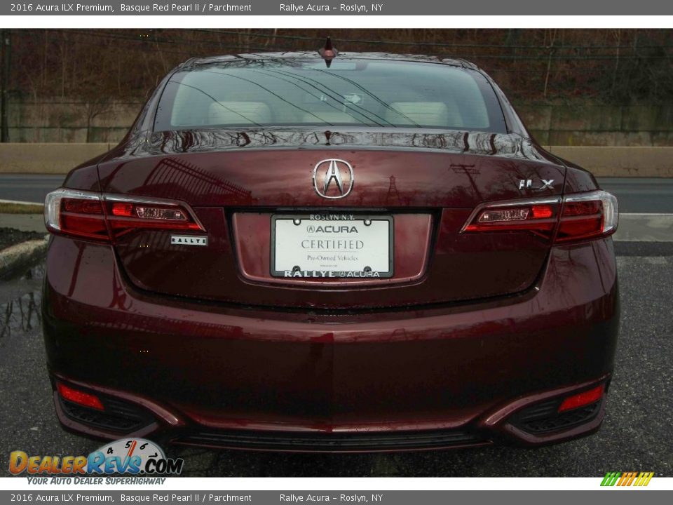 2016 Acura ILX Premium Basque Red Pearl II / Parchment Photo #5