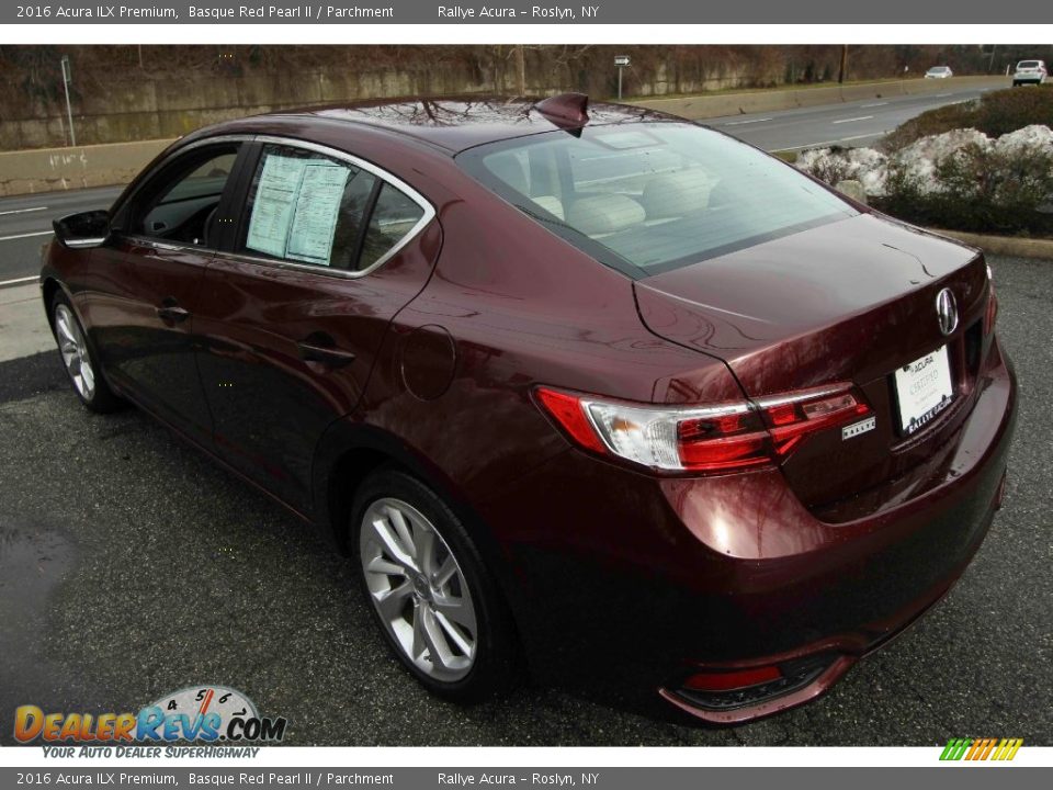 2016 Acura ILX Premium Basque Red Pearl II / Parchment Photo #6