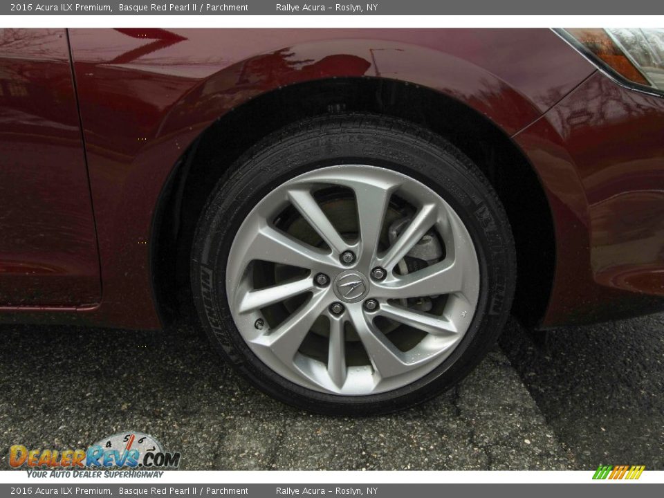 2016 Acura ILX Premium Basque Red Pearl II / Parchment Photo #7