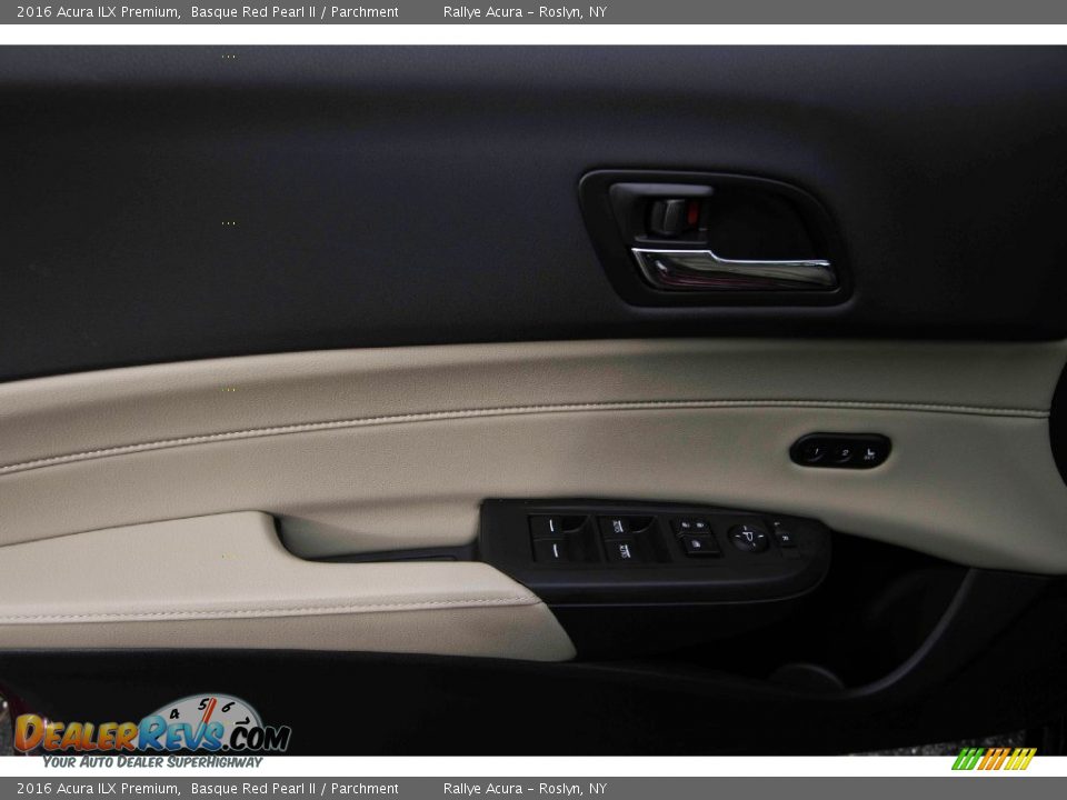 2016 Acura ILX Premium Basque Red Pearl II / Parchment Photo #8