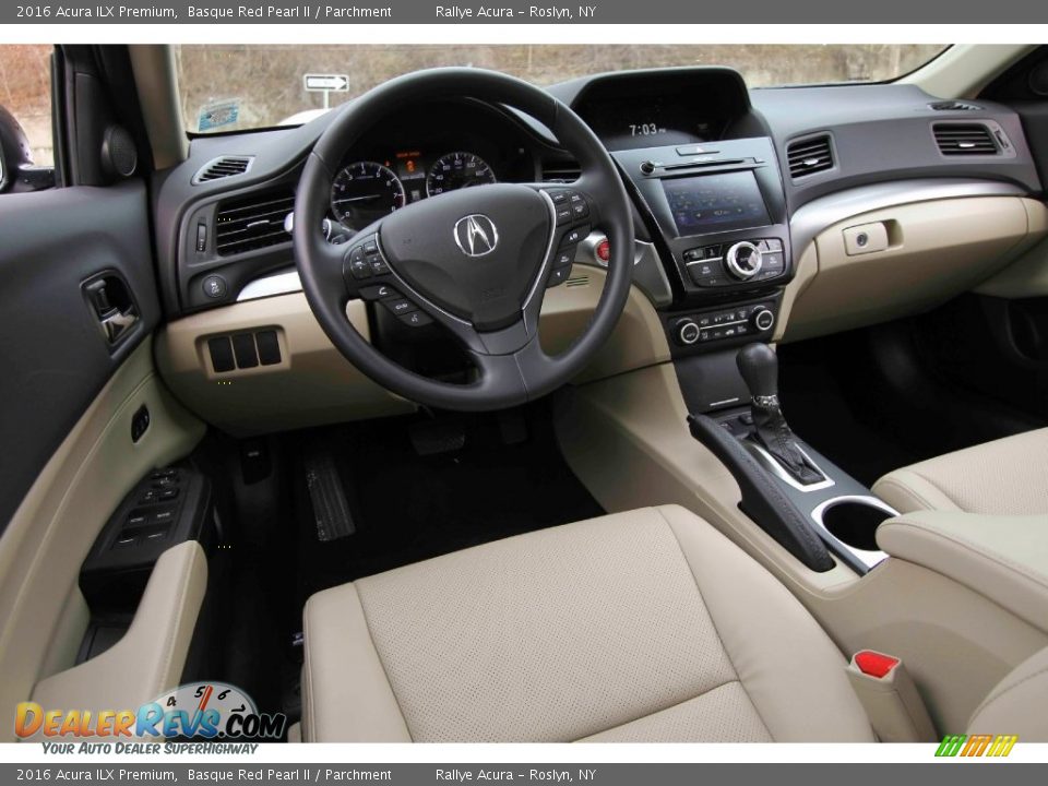 2016 Acura ILX Premium Basque Red Pearl II / Parchment Photo #11