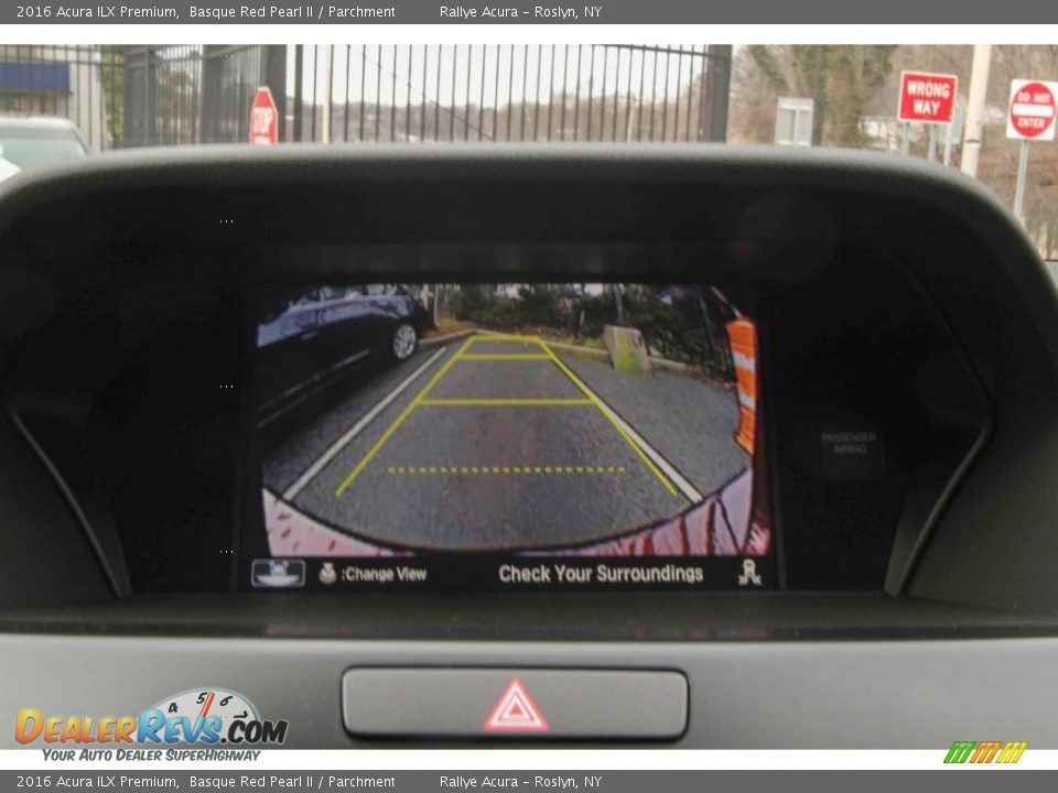 2016 Acura ILX Premium Basque Red Pearl II / Parchment Photo #15