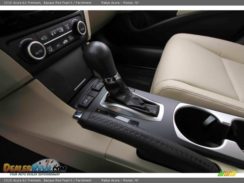 2016 Acura ILX Premium Basque Red Pearl II / Parchment Photo #16