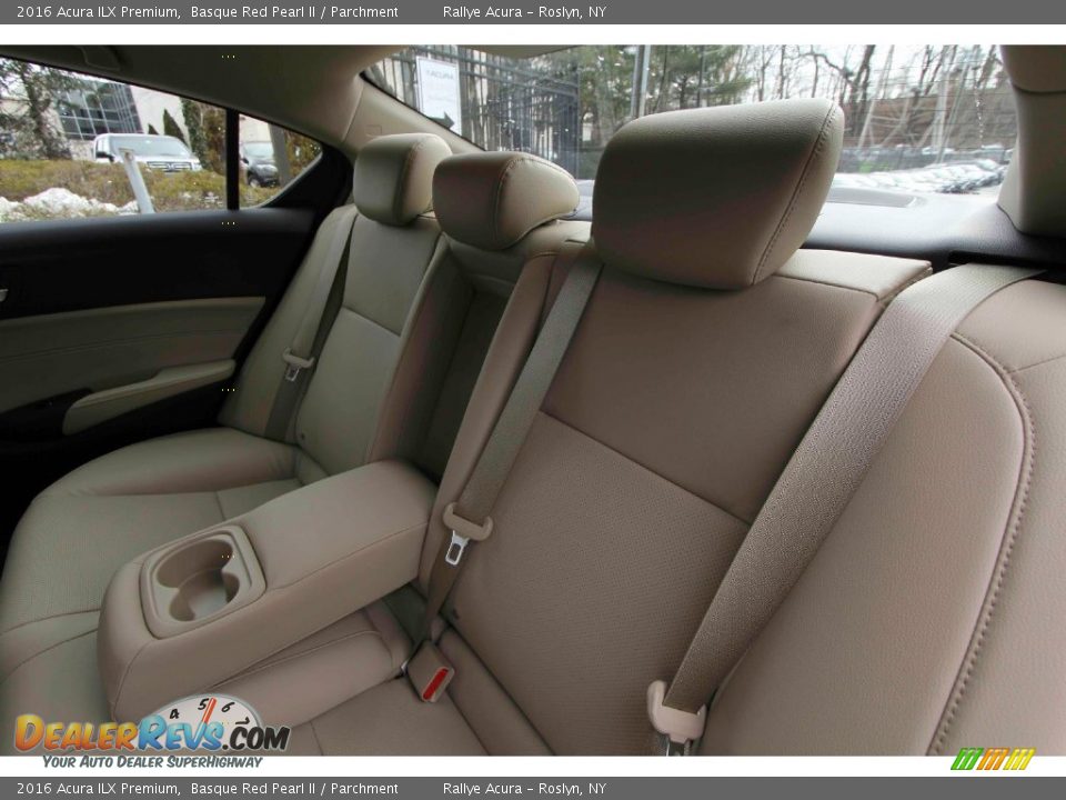 2016 Acura ILX Premium Basque Red Pearl II / Parchment Photo #18
