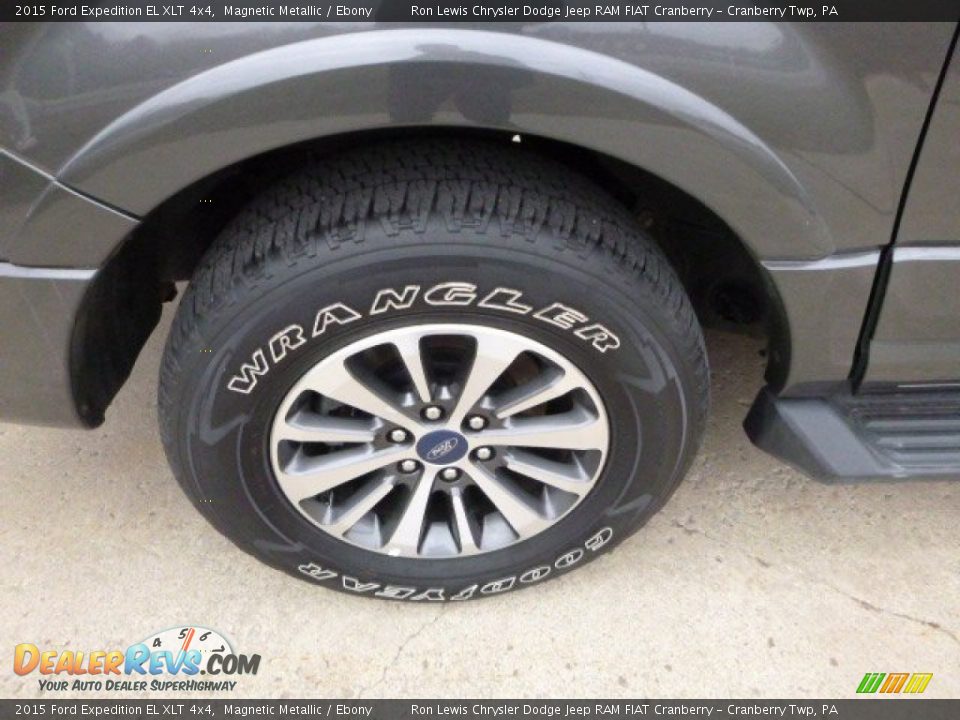 2015 Ford Expedition EL XLT 4x4 Magnetic Metallic / Ebony Photo #2
